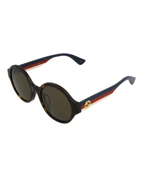 Gucci round tortoise sunglasses